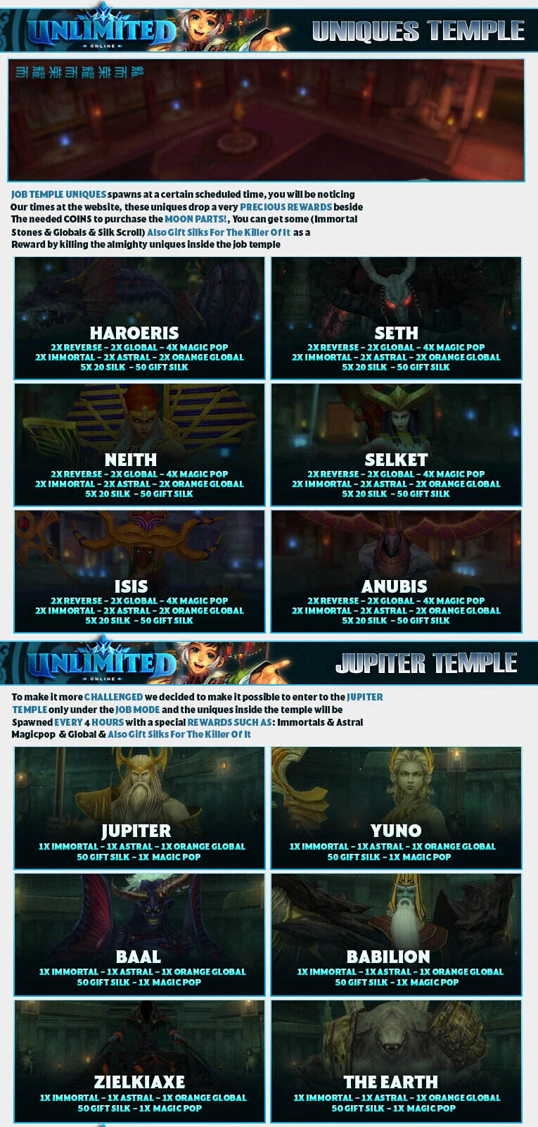 Unlimited Online - 100 CAP | Only CH | Old School | Open Market |  data-image=