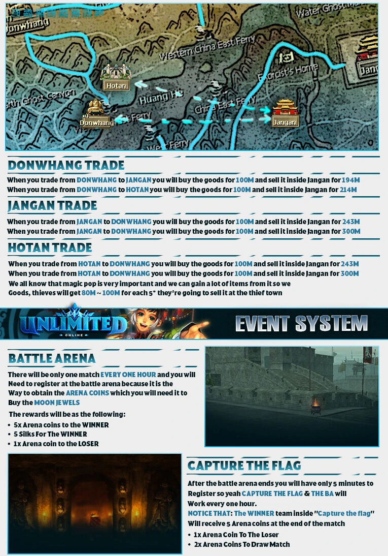 Unlimited Online - 100 CAP | Only CH | Old School | Open Market |  data-image=