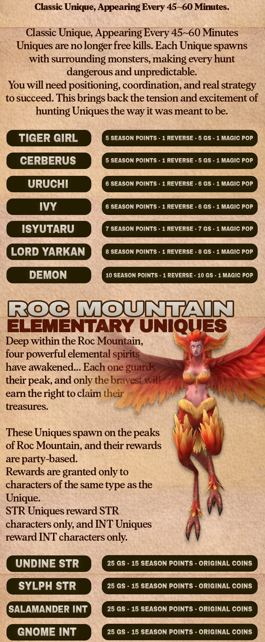 Original Silkroad - 105 CAP | Only CH | Joymax Rates | Referral System