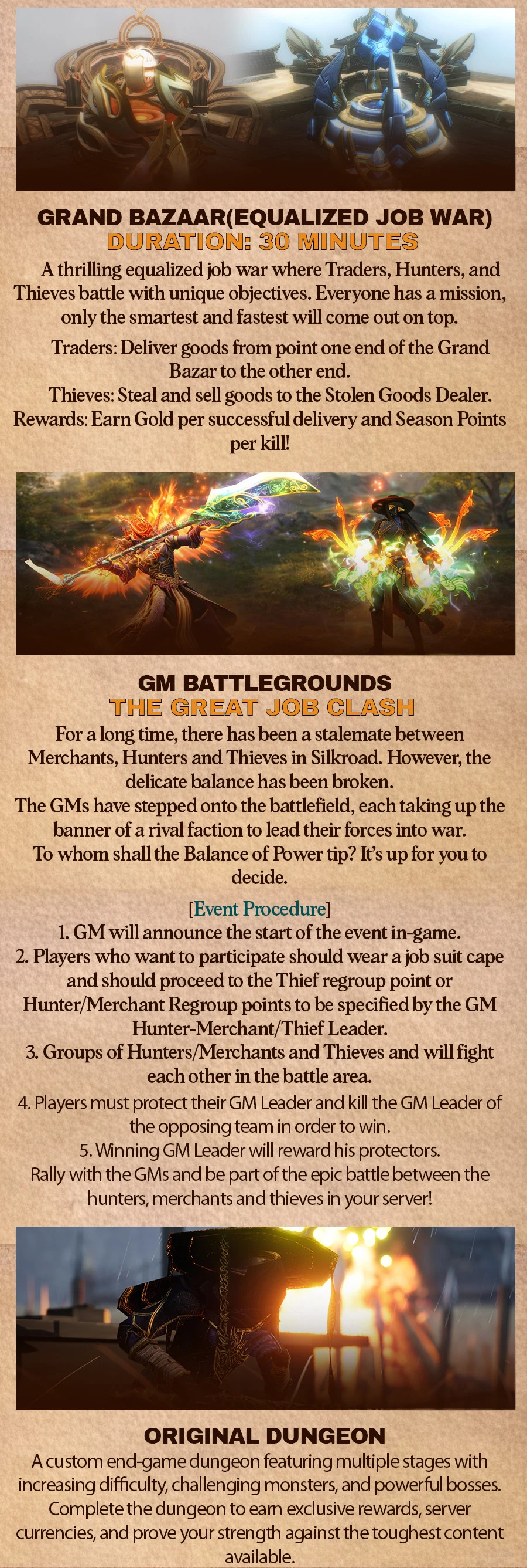 Original Silkroad - 105 CAP | Only CH | Joymax Rates | Referral System