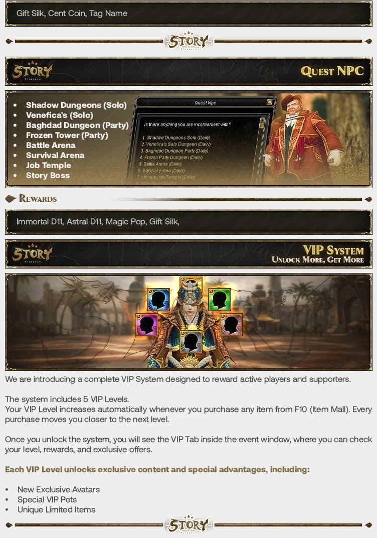 Silkroad Story Classic - Macro | 105 CAP | Only CH | Long-Term