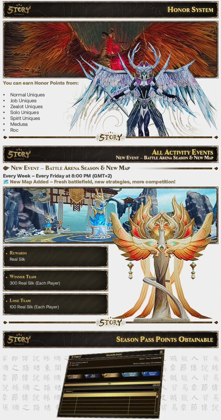 Silkroad Story Classic - Macro | 105 CAP | Only CH | Long-Term
