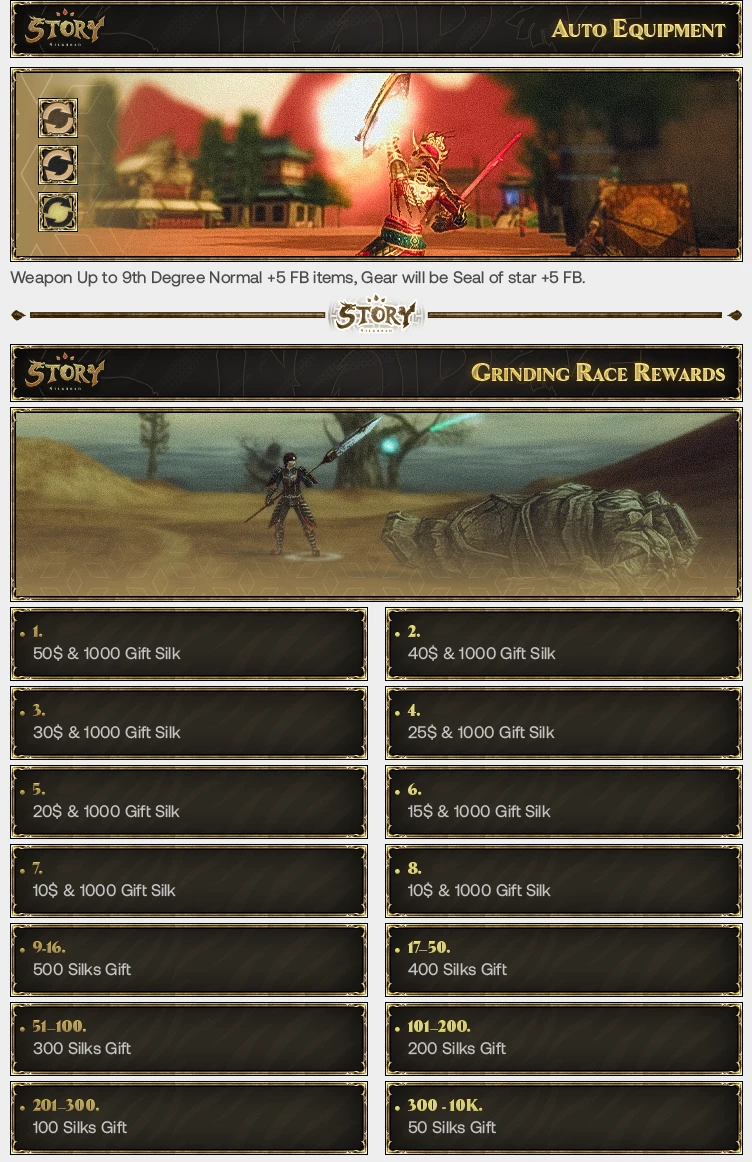 Silkroad Story Classic - Macro | 105 CAP | Only CH | Long-Term