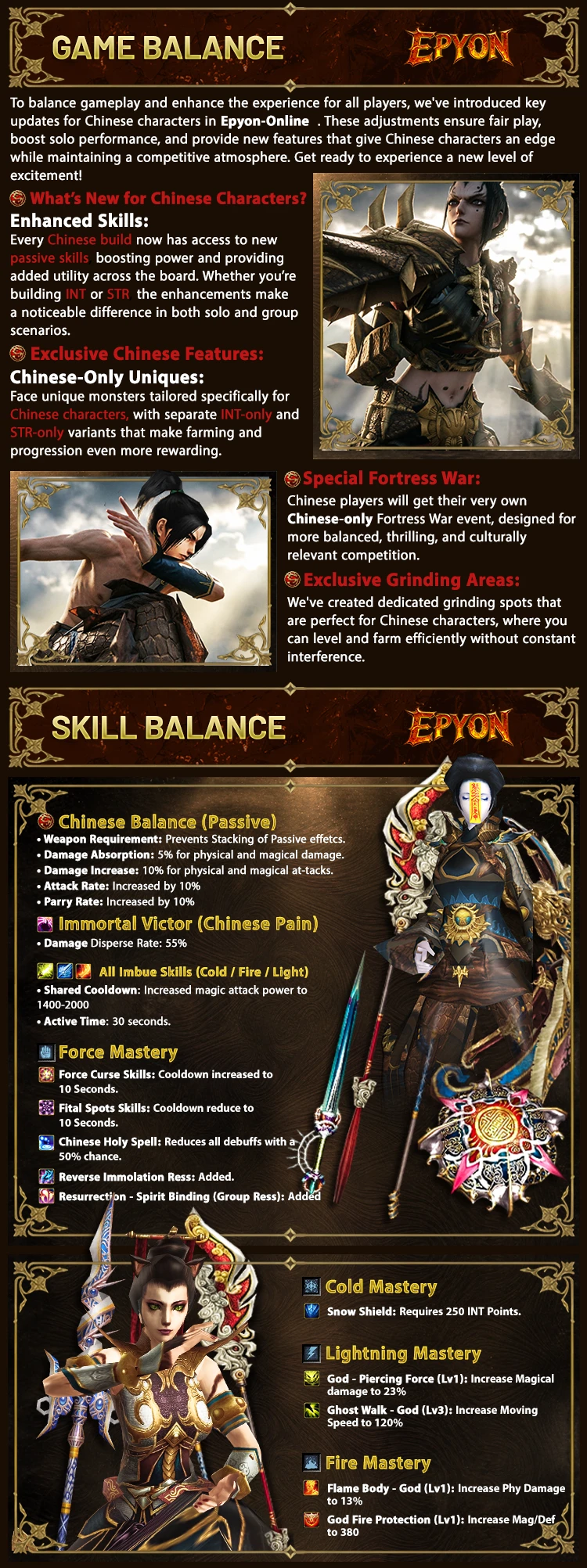 Epyon-Online - Open Market | 110 CAP | Balanced | New Features | Play2Win