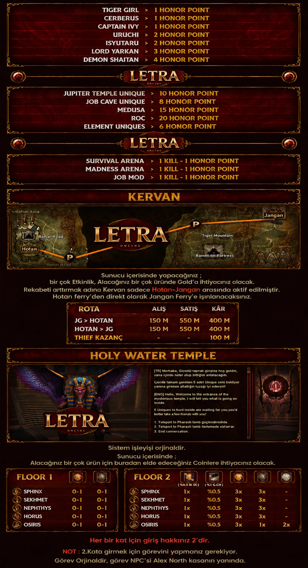 Letra Online - 110 Cap | 11 Dg | Orta Pvp Server | Grand Open : 21.05.2026