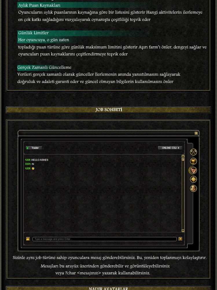 Ashes Online - 80 CAP | Bot Yok | Sadece CH | Play2Win