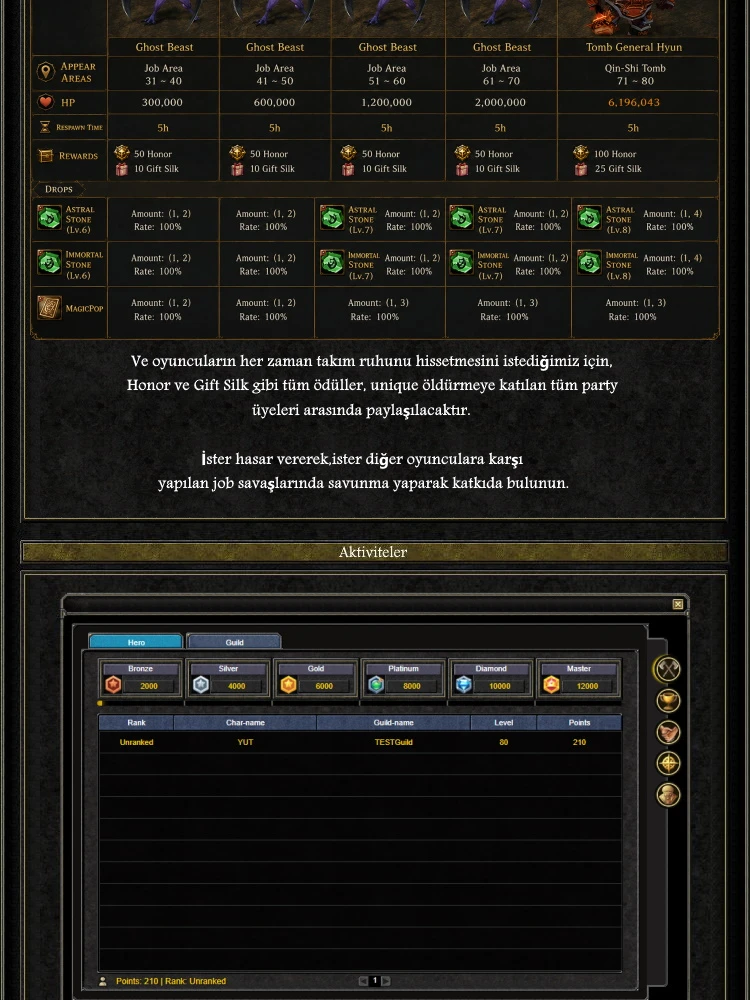 Ashes Online - 80 CAP | Bot Yok | Sadece CH | Play2Win