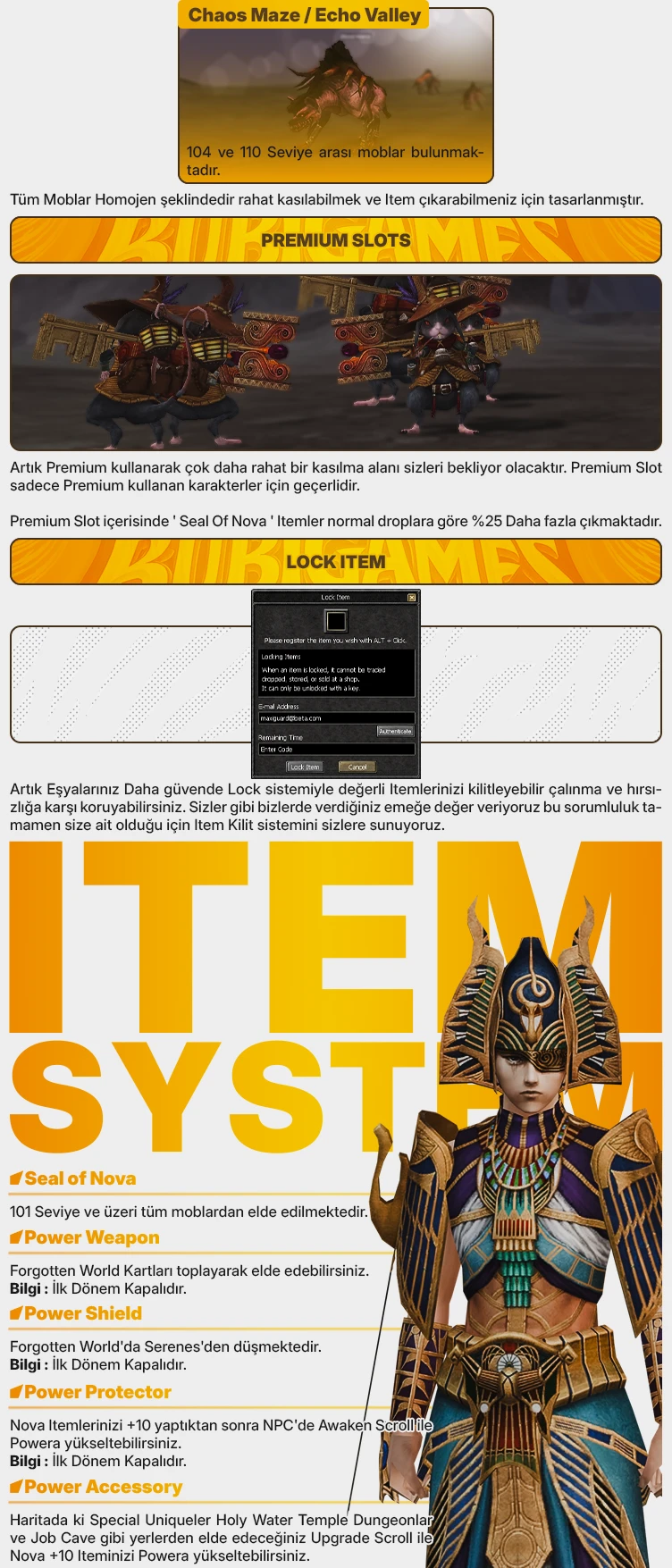 BubiGames - 110 CAP | EU&CH | Play2Win | Tüm Zindanlar | Özel Özellikler | 100.000TL Ödül Havuzu