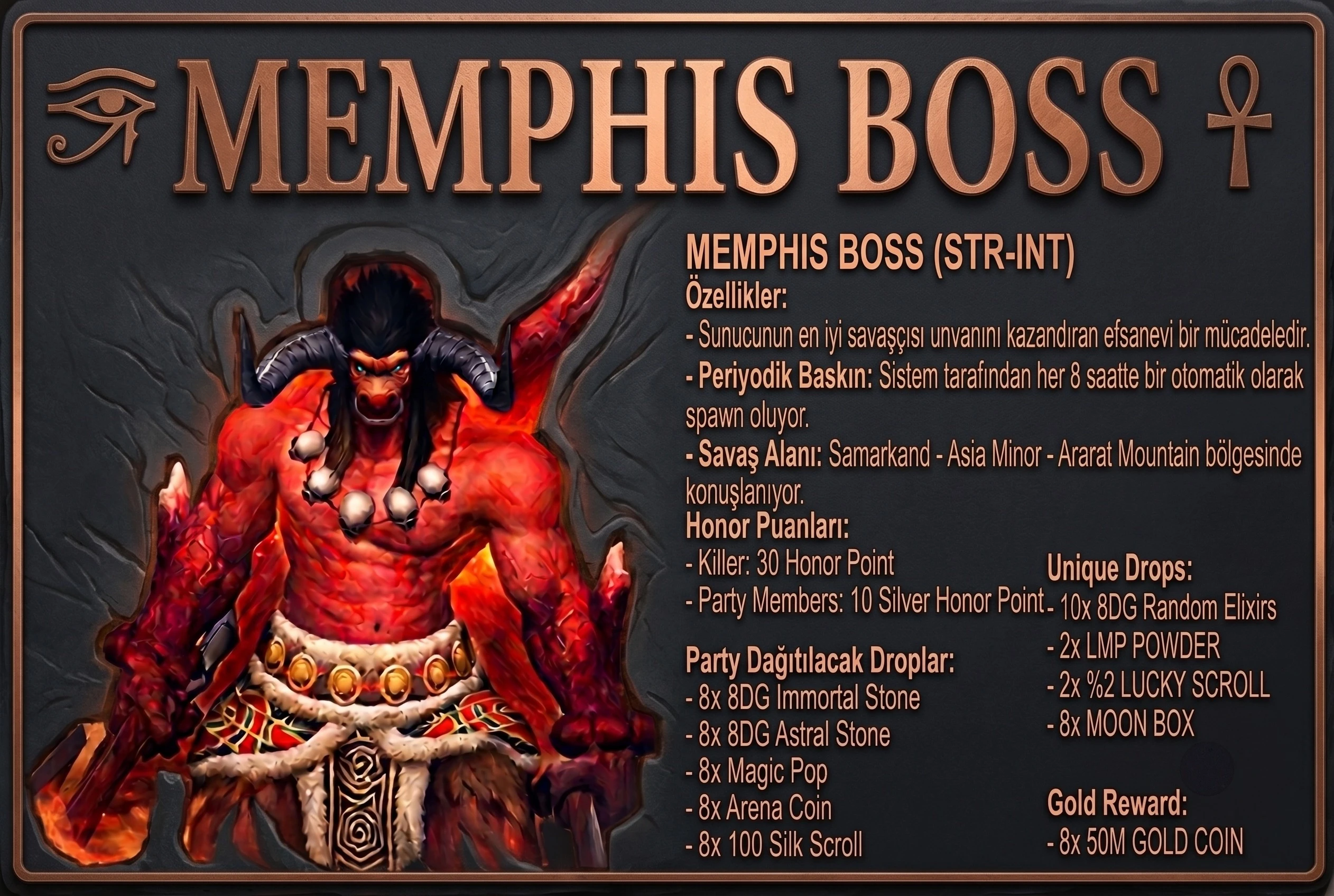 Memphis Online - 80 Cap Only CH | Beta: 20.07.2026 | Açılış: 24.07.2026 Drop Sistem | Yeni Dungeon