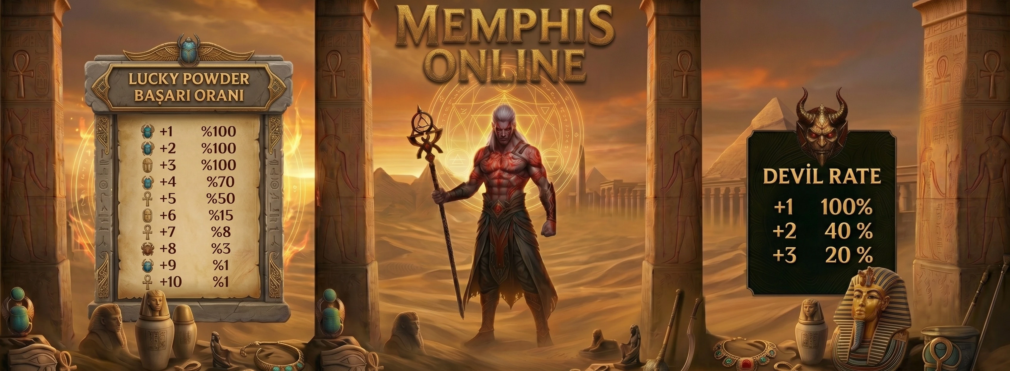 Memphis Online - 80 Cap Only CH | Beta: 20.07.2026 | Açılış: 24.07.2026 Drop Sistem | Yeni Dungeon