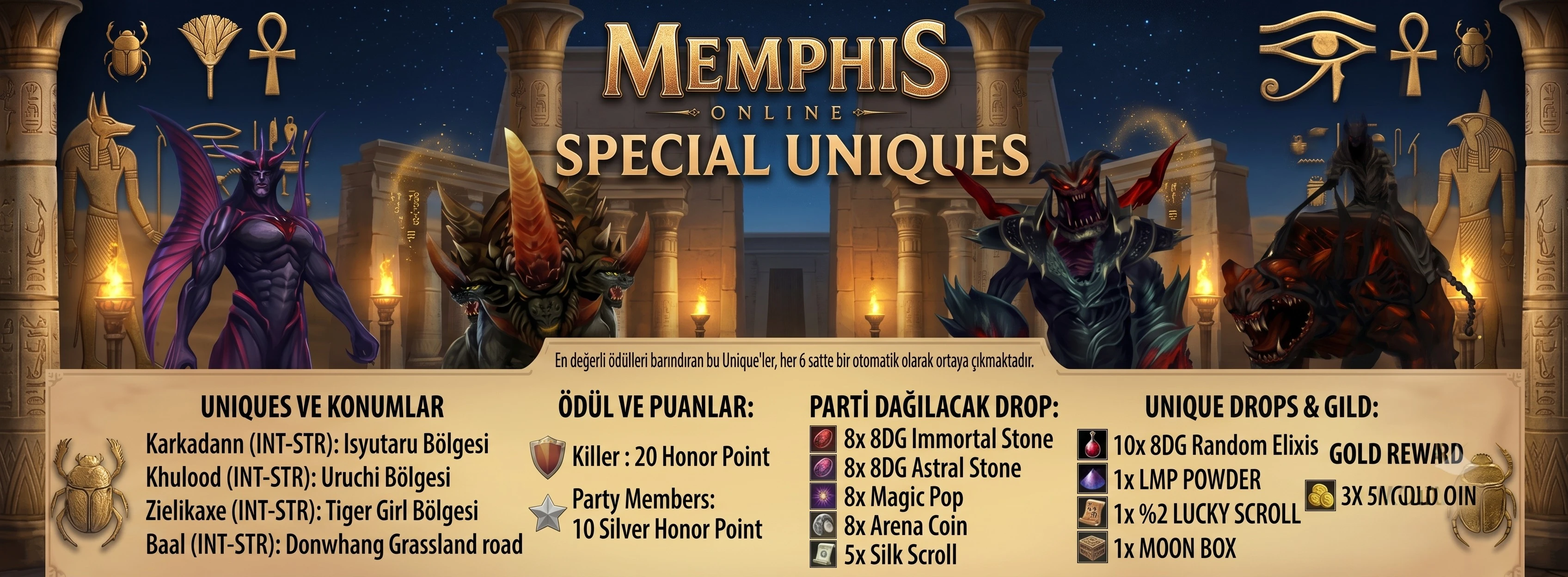 Memphis Online - 80 Cap Only CH | Beta: 20.07.2026 | Açılış: 24.07.2026 Drop Sistem | Yeni Dungeon