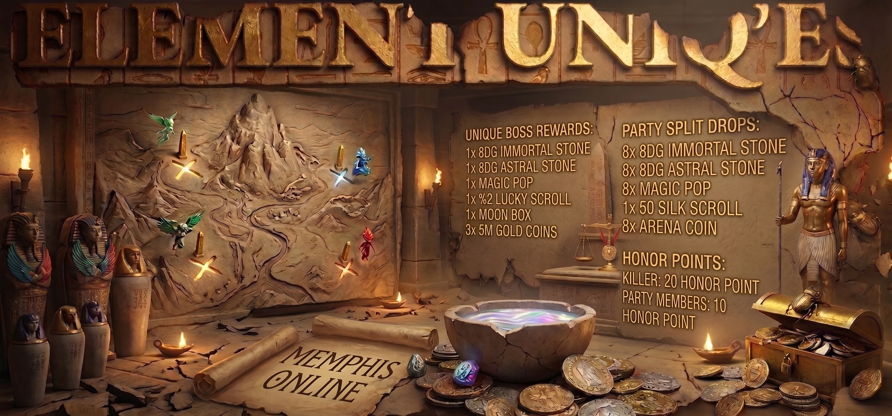 Memphis Online - 80 Cap Only CH | Beta: 20.07.2026 | Açılış: 24.07.2026 Drop Sistem | Yeni Dungeon