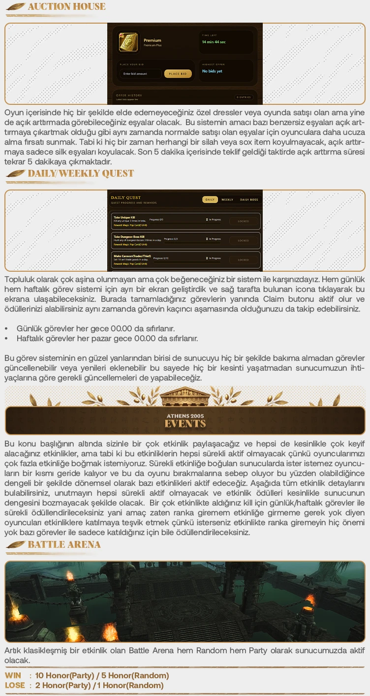 Athens 2005 - 50 CAP ONLY CH | MACRO | ESKI OKUL - İLERLEYİCİ - ZOR RATELER