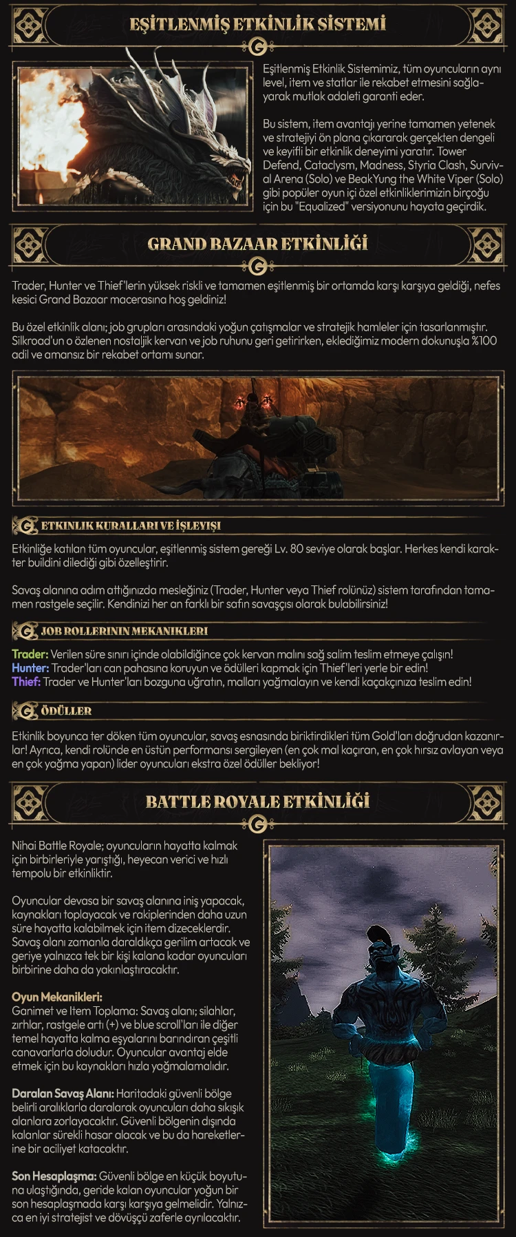 Global Silkroad - CH Only | 100 CAP Güncellemesi | 2 Yıldır Online | Beta 26.06 | GO 03.07