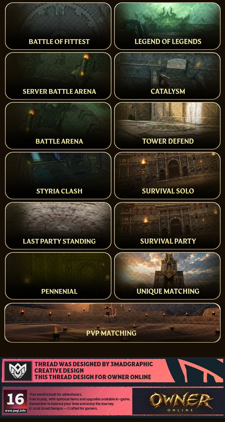 Owner Online - 100 Cap CH | Drop Sistem | Job Tabanlı | Play2Win | Beta: 29.06 - Açılış: 03.07