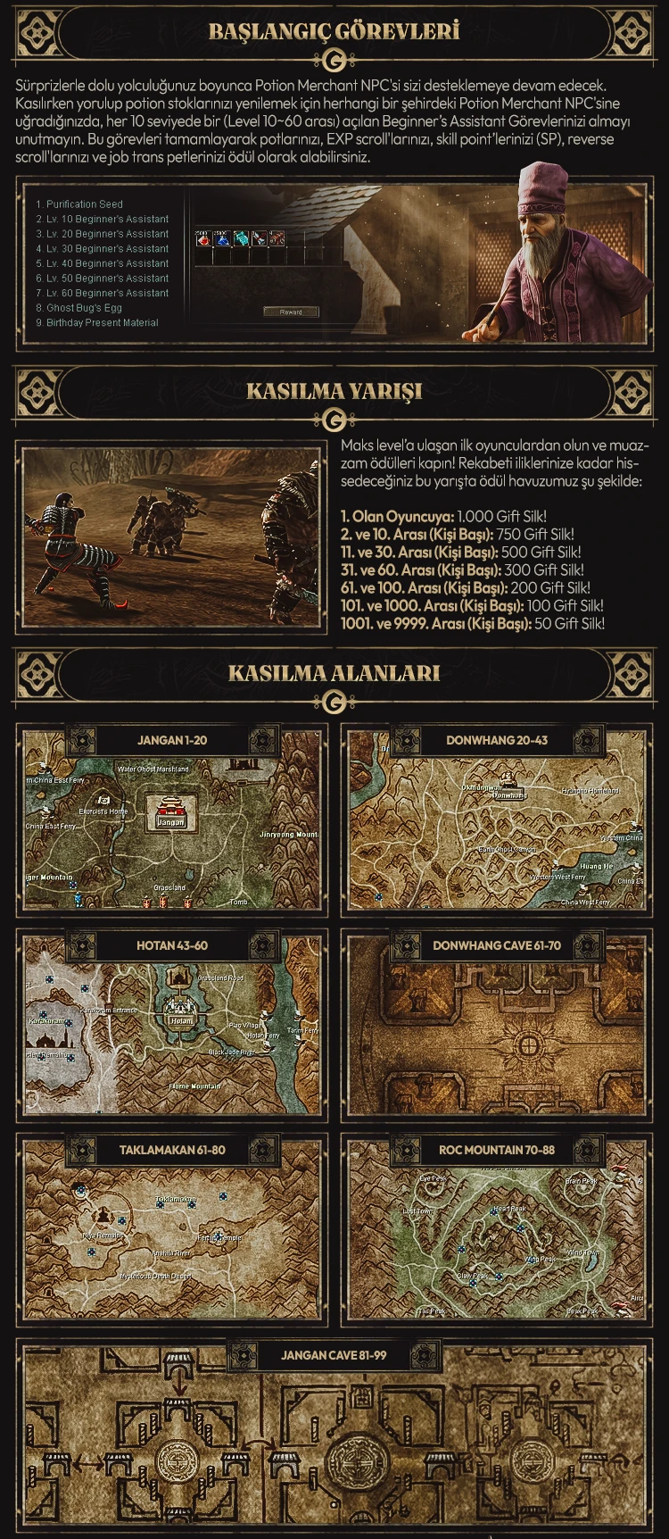 Global Silkroad - CH Only | 100 CAP Güncellemesi | 2 Yıldır Online | Beta 26.06 | GO 03.07