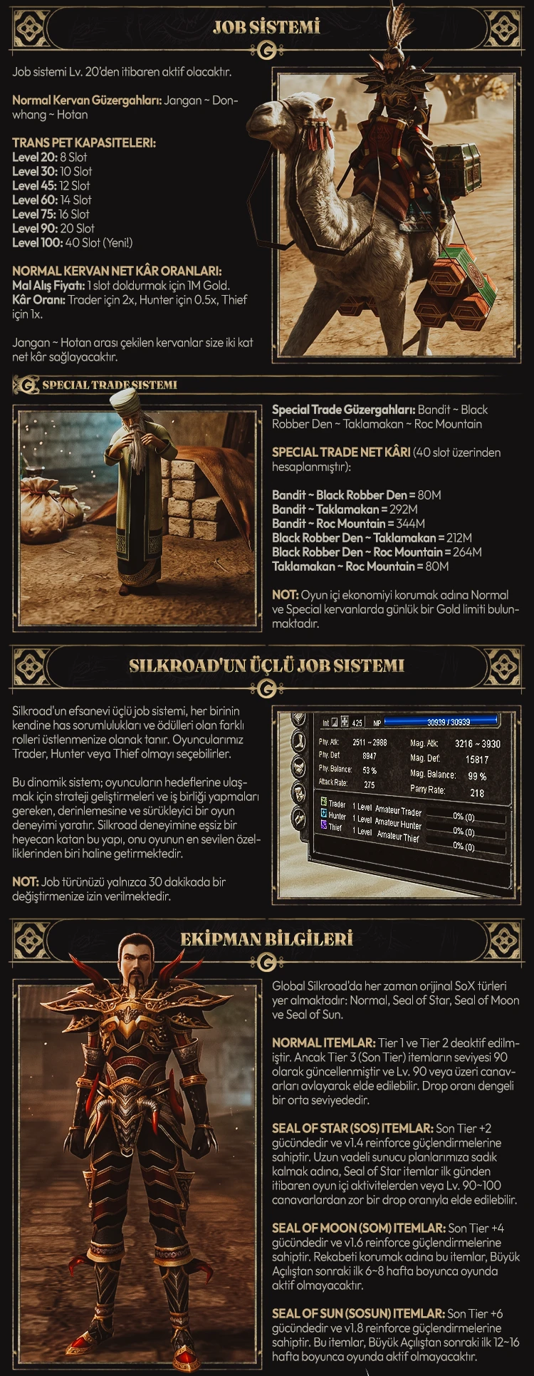 Global Silkroad - CH Only | 100 CAP Güncellemesi | 2 Yıldır Online | Beta 26.06 | GO 03.07