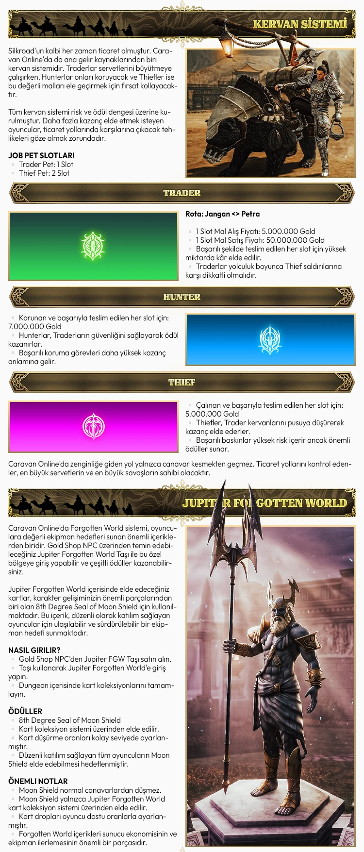 Caravan Online - CAP 80 - CH | Job Tabanlı Sistem | Kolay Drop & Zor Alchemy | BETA: 07.07 | AÇILIŞ: 10.07