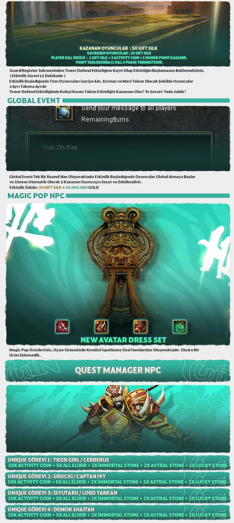 Yuin Online - Yuin Online 80 CAP | PC-IP 3, Guild 8, Union 2 | Beta +1000 Karakterle Tamamlandı | Açılış 19 Haziran!