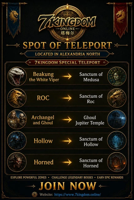 7Kingdom Online - 110 CAP | PvE | Long-Term | Daily Events | 24/7 Stable