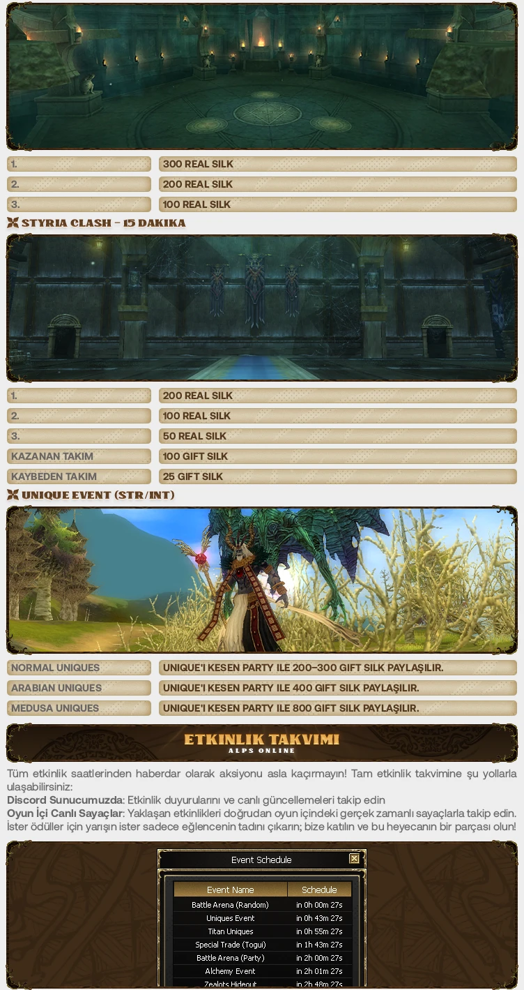ALPS MACRO - 60 CAP | Sadece CH | Smuggler Kervan | Battle Royale | Alchemy Telafi Sistemi | 50.000TL Ödül Havuzu