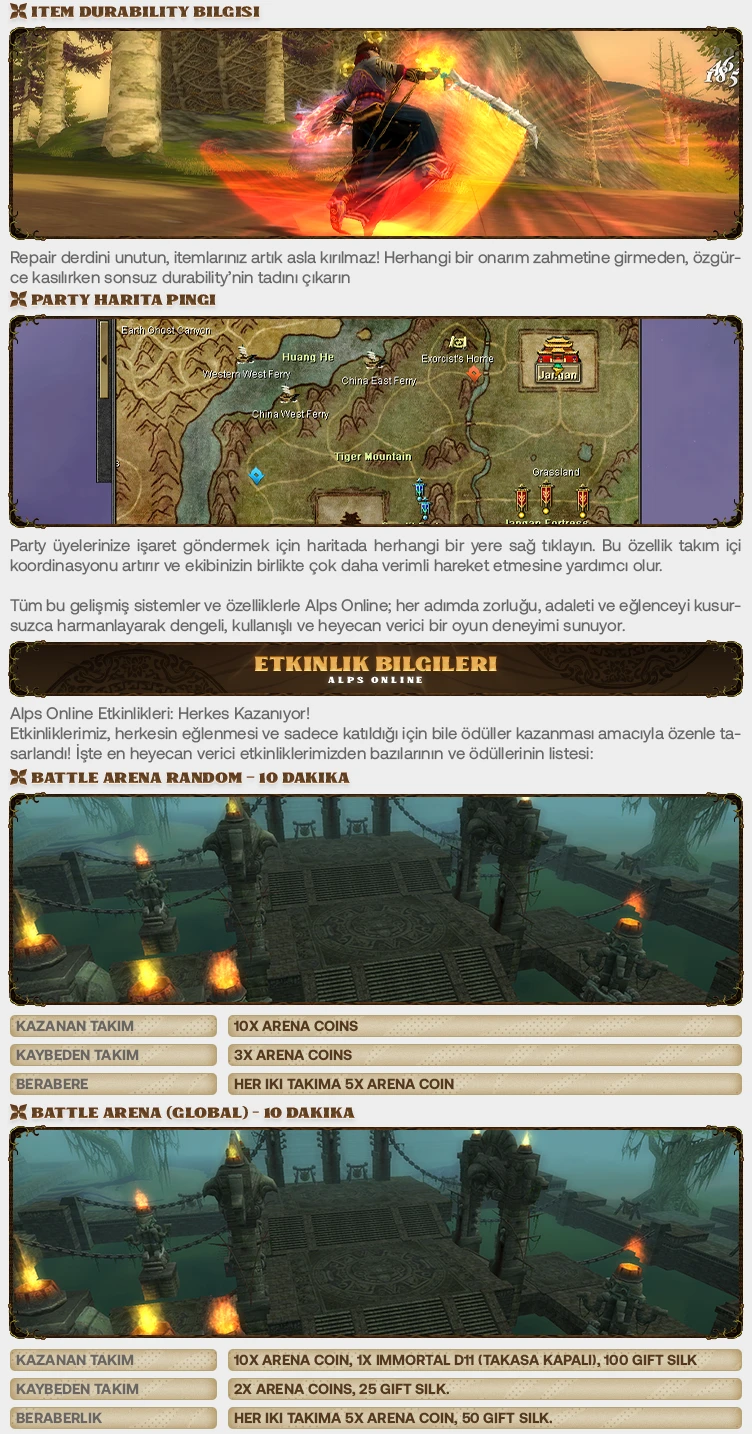 ALPS MACRO - 60 CAP | Sadece CH | Smuggler Kervan | Battle Royale | Alchemy Telafi Sistemi | 50.000TL Ödül Havuzu
