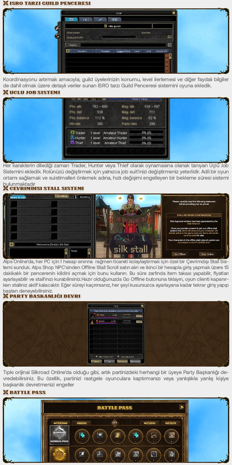 ALPS MACRO - 60 CAP | Sadece CH | Smuggler Kervan | Battle Royale | Alchemy Telafi Sistemi | 50.000TL Ödül Havuzu