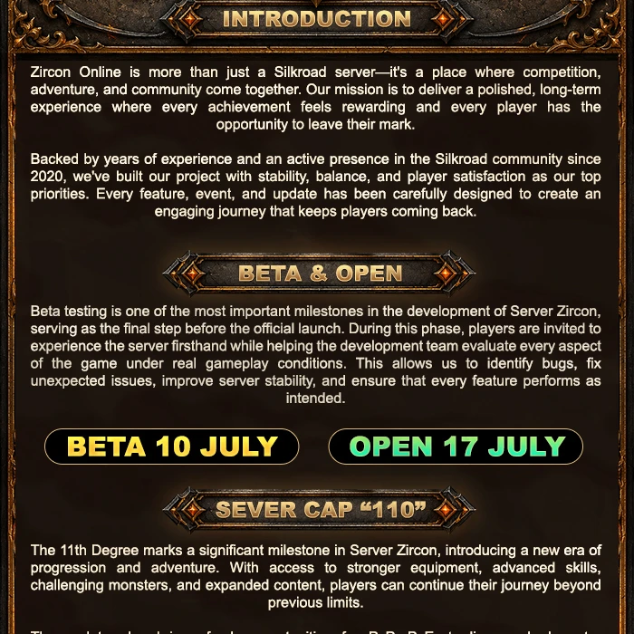 Zircon Online - 110 CAP | EU&CH | Long-Term | data-image=