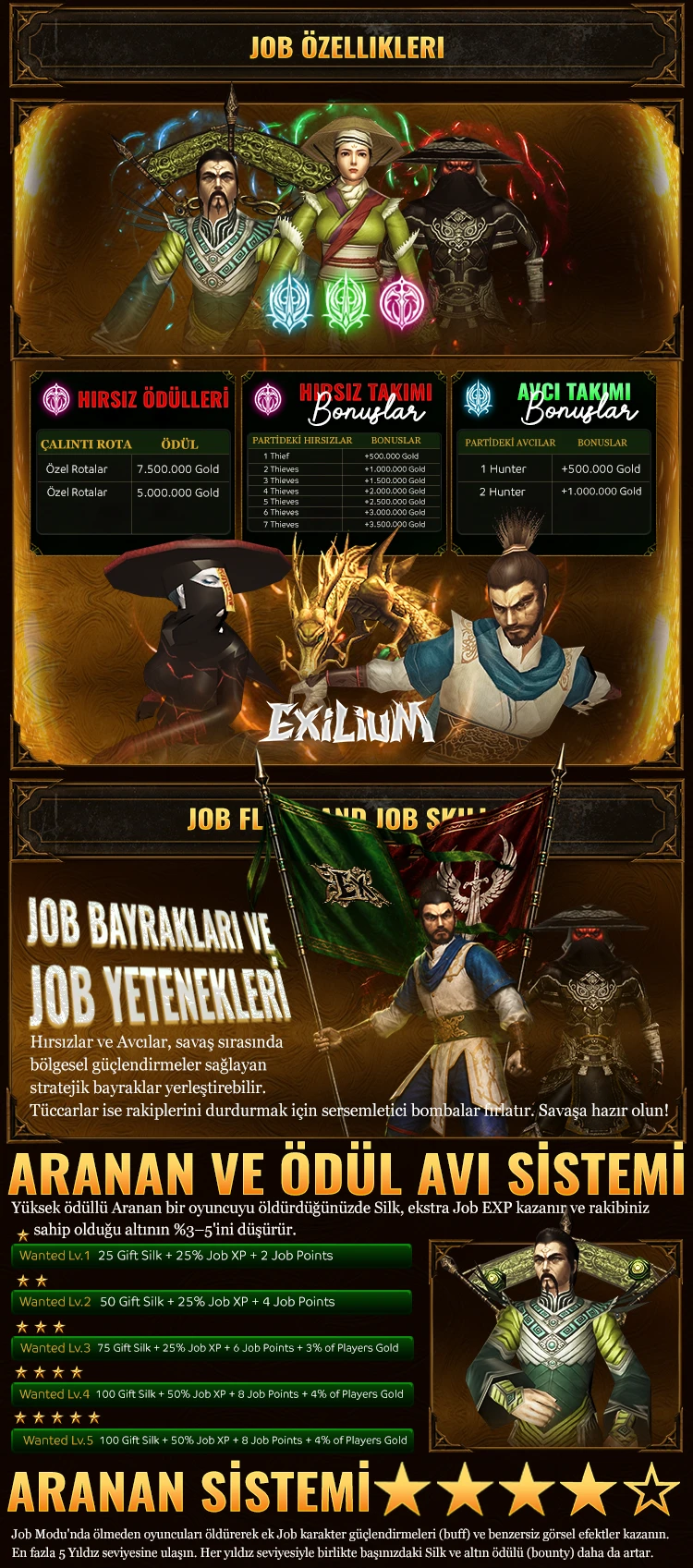 Exilium - 80 CAP | Progressive | Uzun Ömürlü | Balıkçılık | Battle Royale | Sadece CH