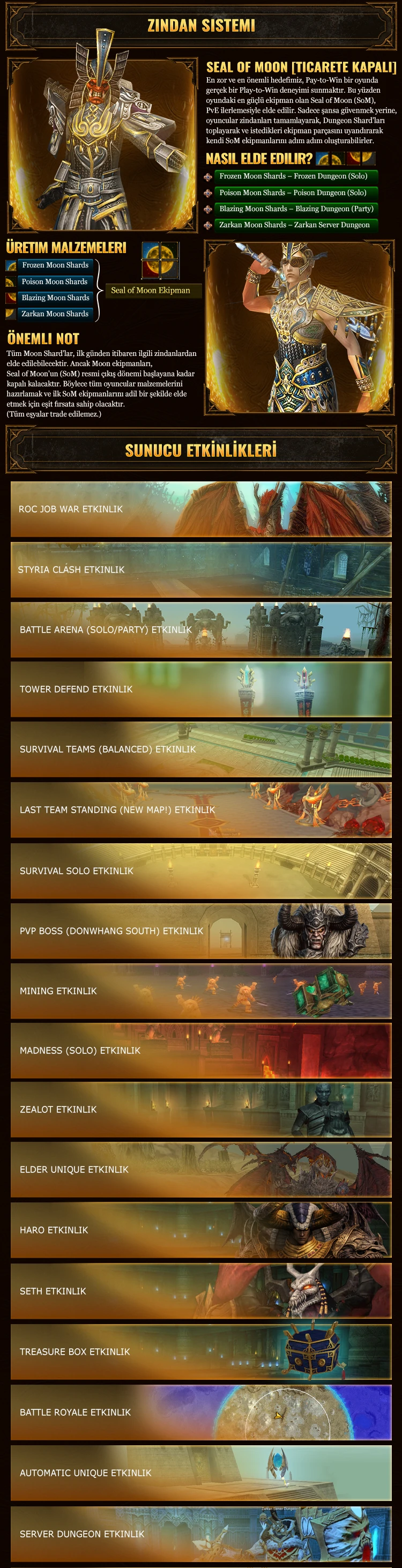 Exilium - 80 CAP | Progressive | Uzun Ömürlü | Balıkçılık | Battle Royale | Sadece CH