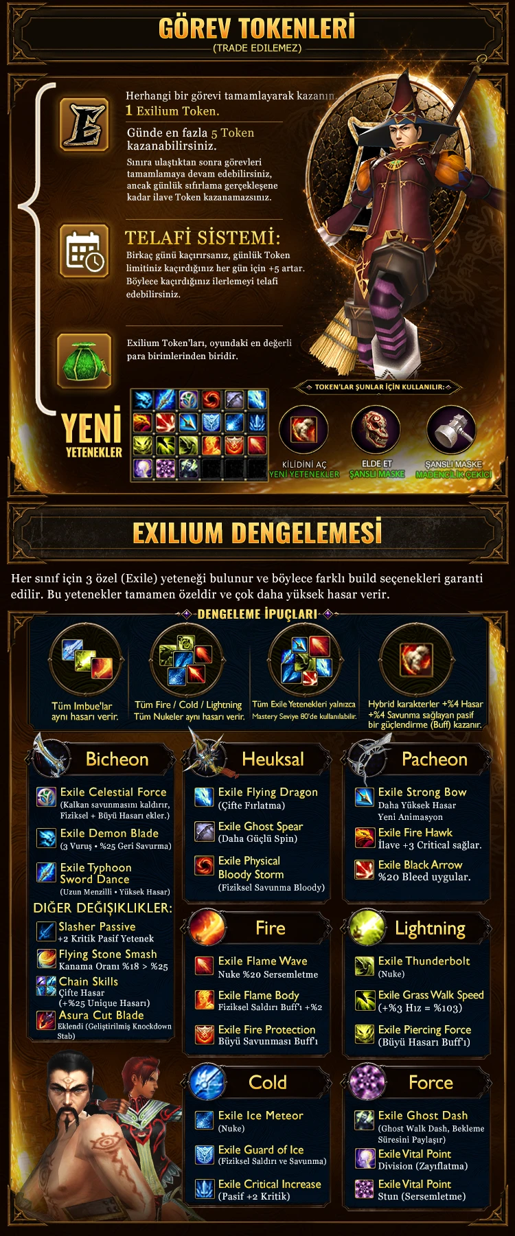 Exilium - 80 CAP | Progressive | Uzun Ömürlü | Balıkçılık | Battle Royale | Sadece CH