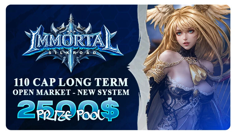 ImmortalSRO - 110 CAP | EU&CH | Drop System | Old School | Long Term | Open Market | New System | $2,500 Prize Pool