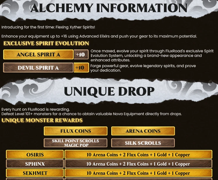 Flux-Road - Rebirth System | 110 CAP | Balanced System | EU&CH | Play2Win