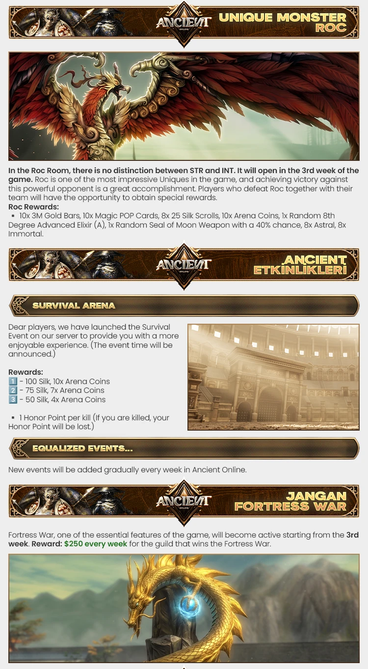 Ancient Online - 80 CAP | Only CH | 1x Rates | Old School | Effort-Based Progression | $250 Weekly Prize Pool