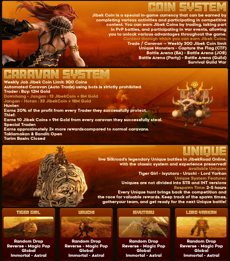 Jibekroad Online - 80 CAP | Only CH | Old School | Special Events | ELO Ranking