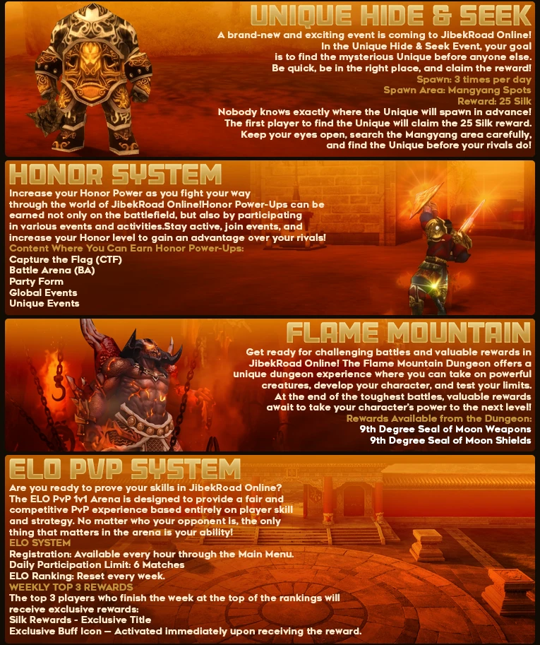 Jibekroad Online - 80 CAP | Only CH | Old School | Special Events | ELO Ranking