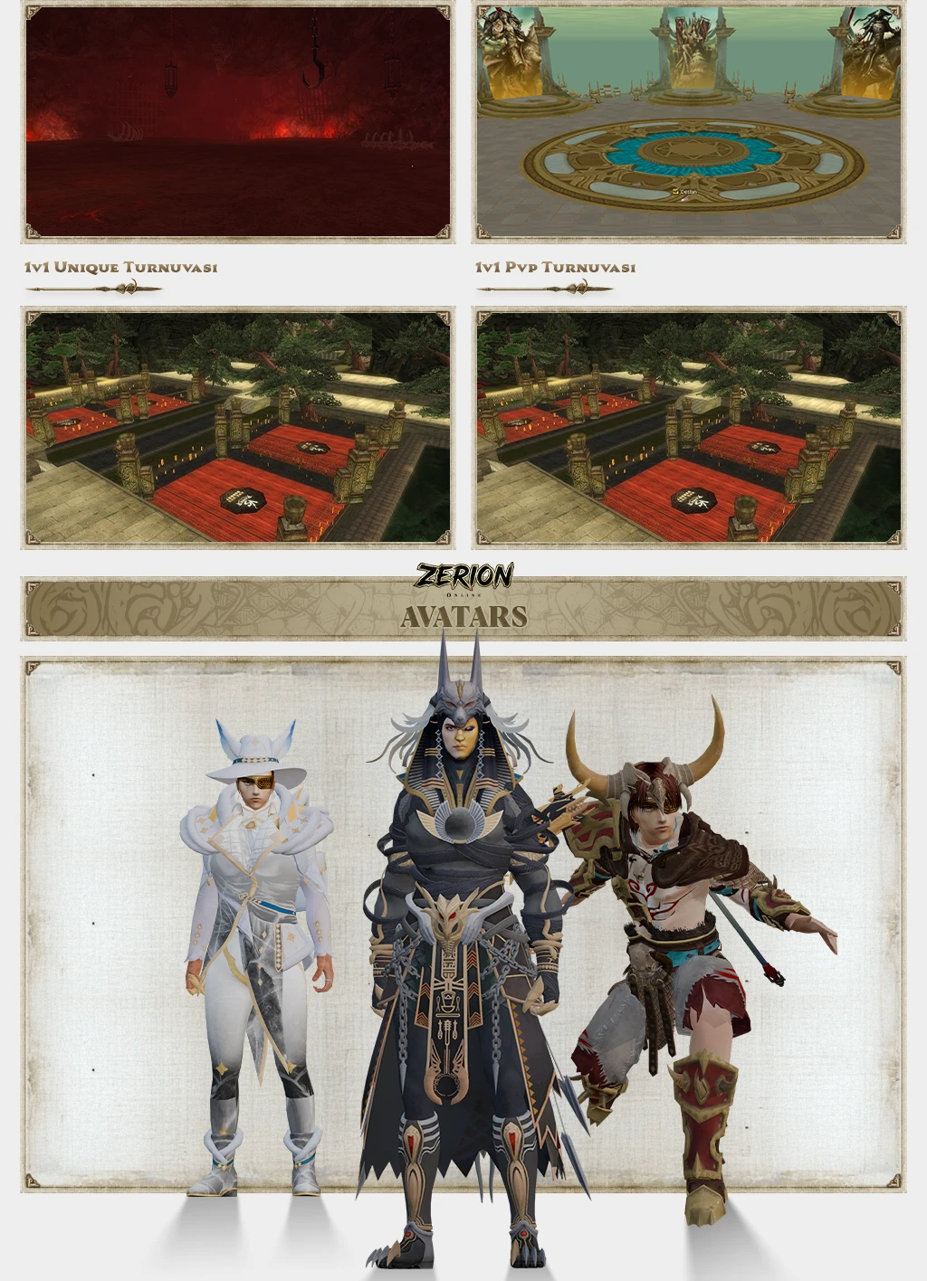 Zerion Online - 110 CAP | Egy Items | Haftalık $ Turnuvası | 210.000TL Ödül Havuzu