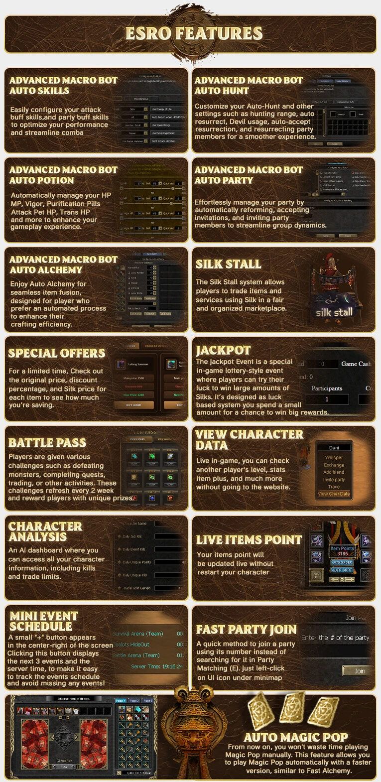 ESRO Macro - 100 CAP | EU&CH | Long-Term | New Features | $5,000 Prize Pool
