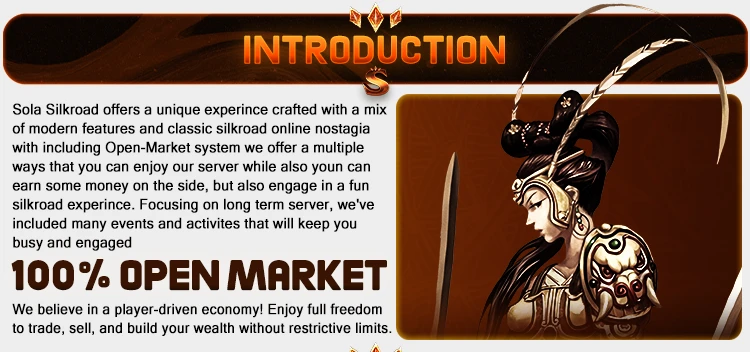 Sola Silkroad - 110 CAP | EU&CH | Open Market | Play2Win | Auto Caravan | $10,000 Prize Pool