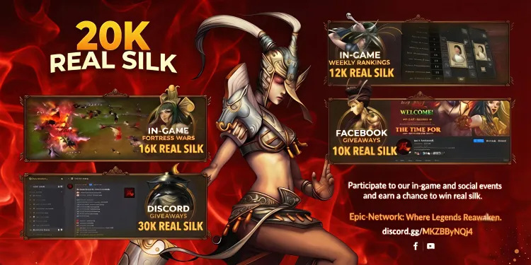 Epic-Network - Epic-Network | CAP 110 EU-CH | Open Market | Equalized Events | Silk Stall | GO 8-10