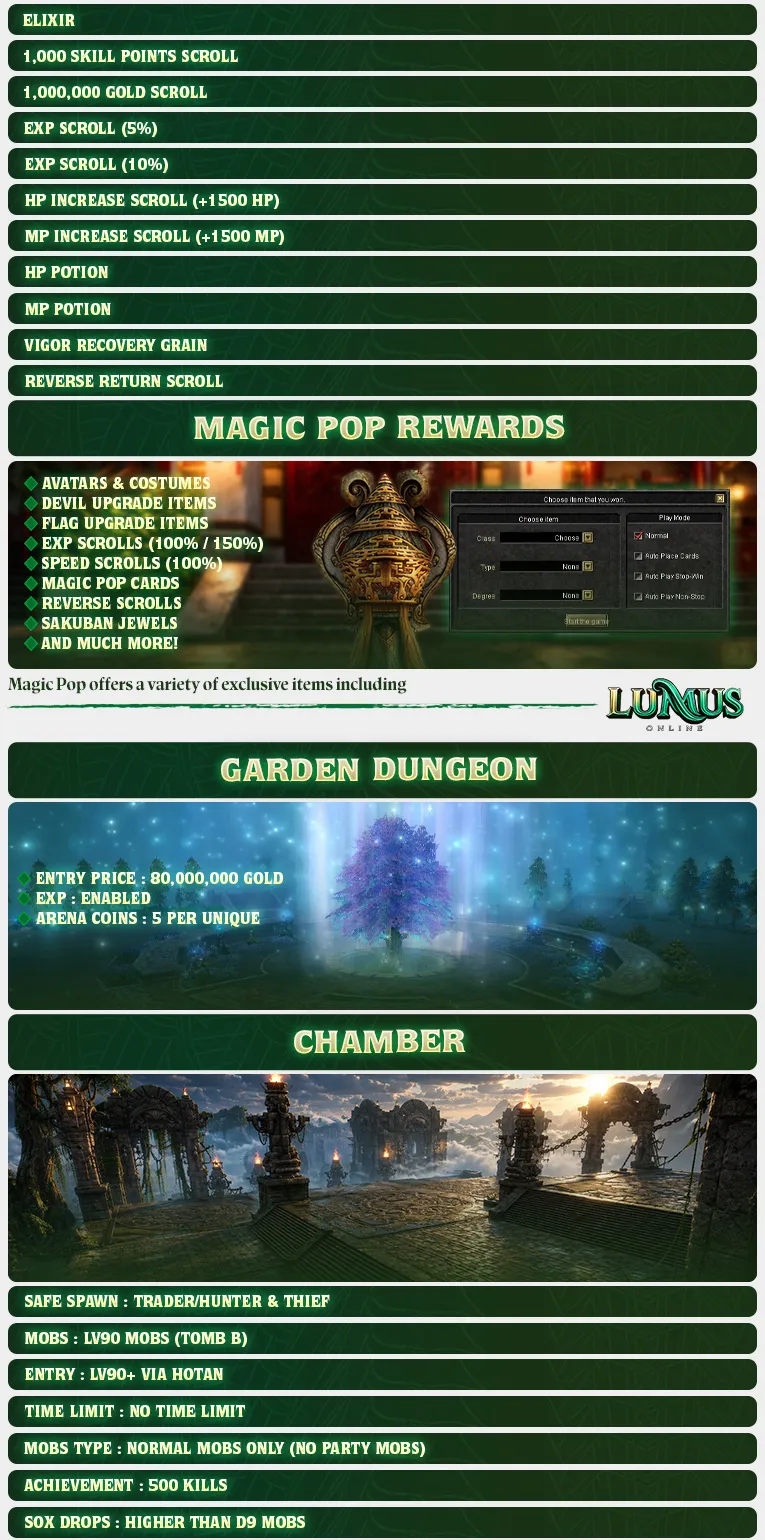 Lumus Online - 90 CAP | EU&CH | Balanced PvP | No Bots | Progressive
