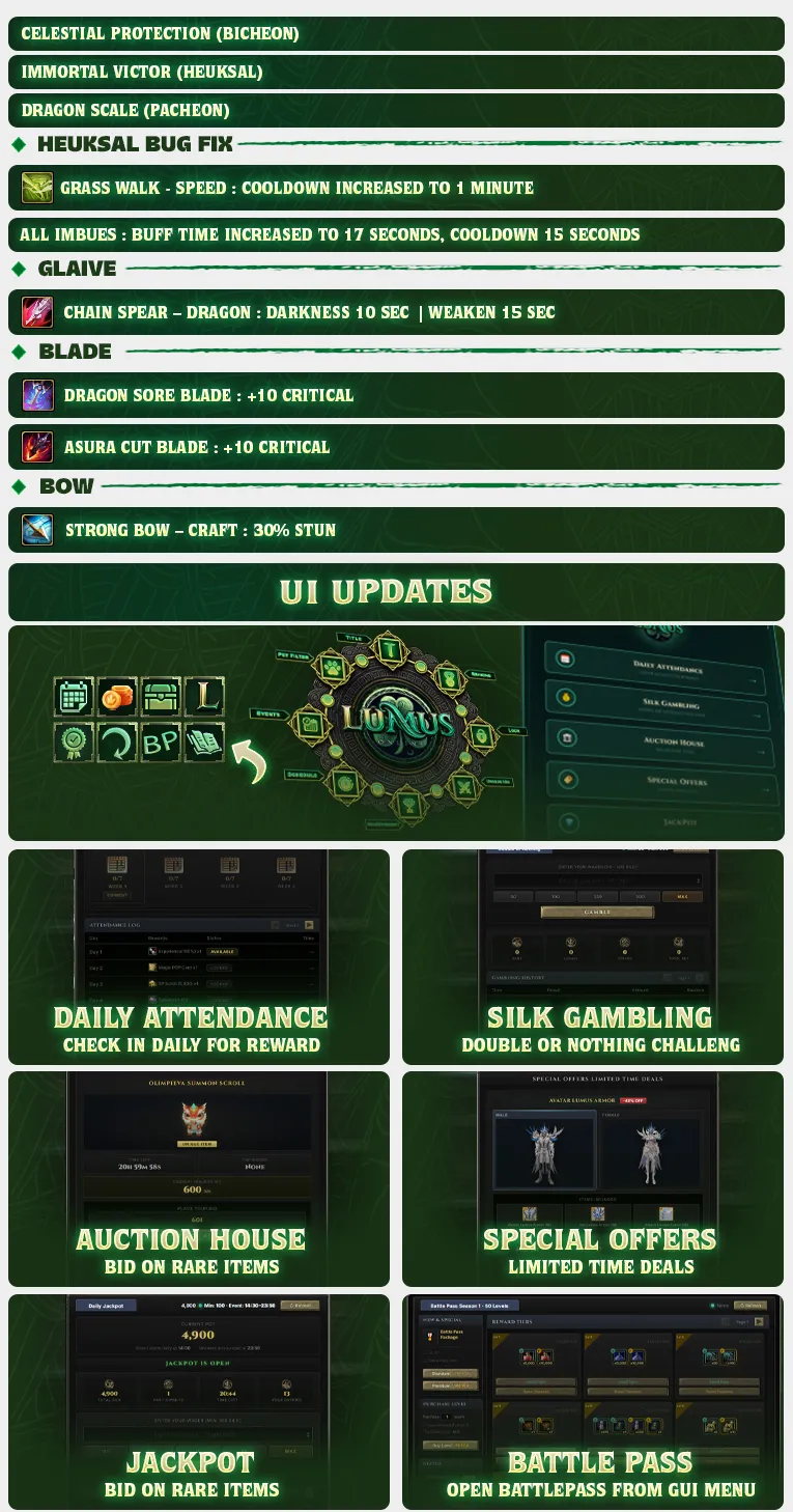 Lumus Online - 90 CAP | EU&CH | Balanced PvP | No Bots | Progressive