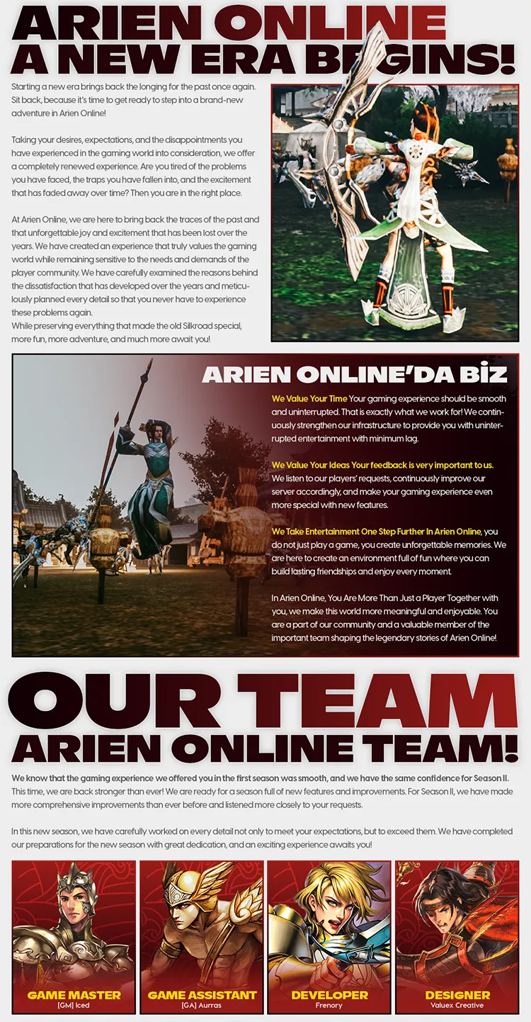 Arien Online - 80 CAP | Drop System | Awaken System