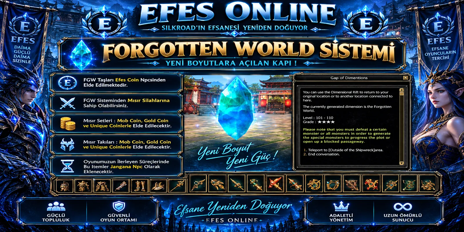 Efes Online - 110 CAP | 11 DG | Uzun Soluklu