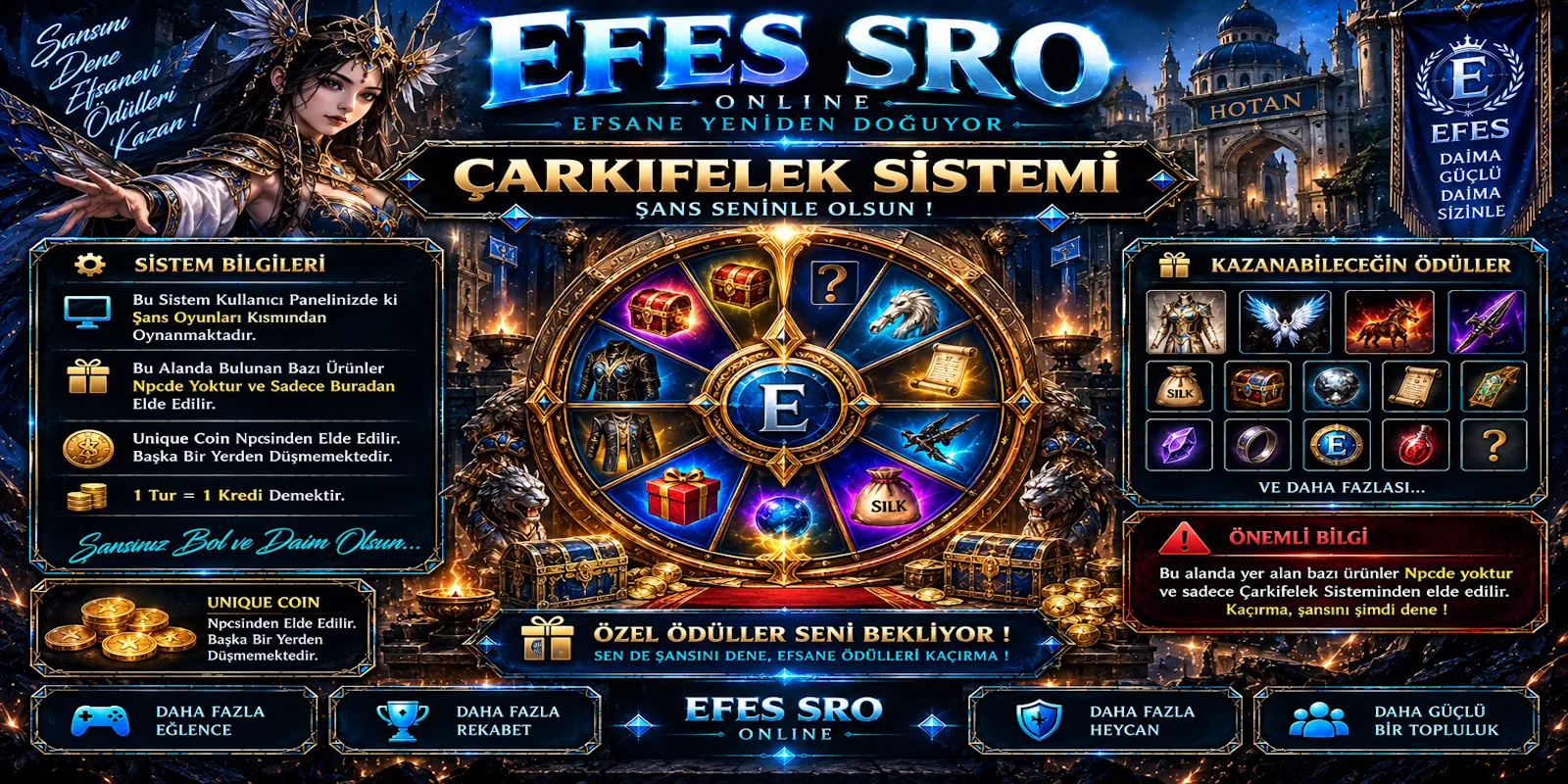 Efes Online - 110 CAP | 11 DG | Uzun Soluklu