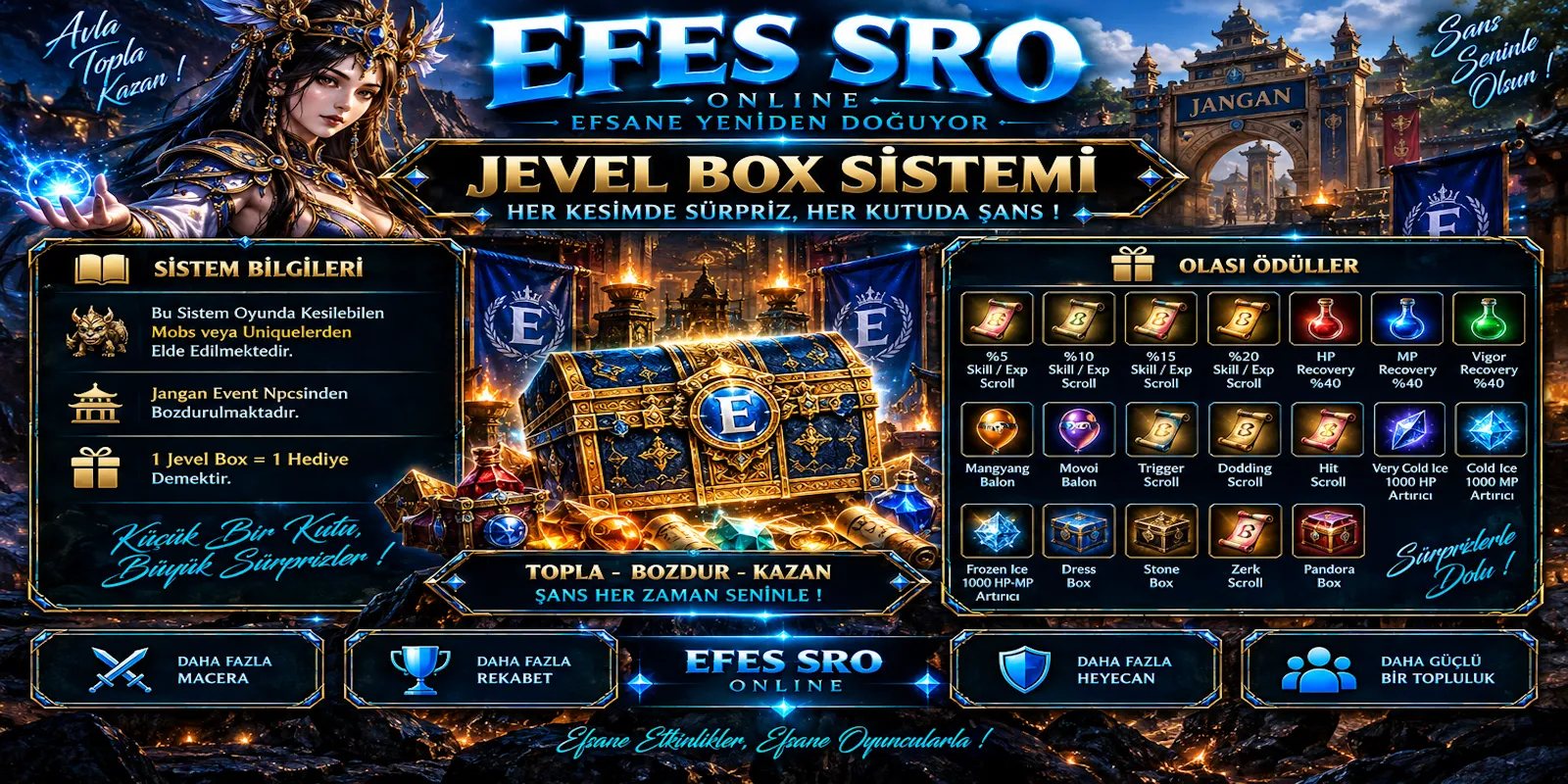 Efes Online - 110 CAP | 11 DG | Uzun Soluklu