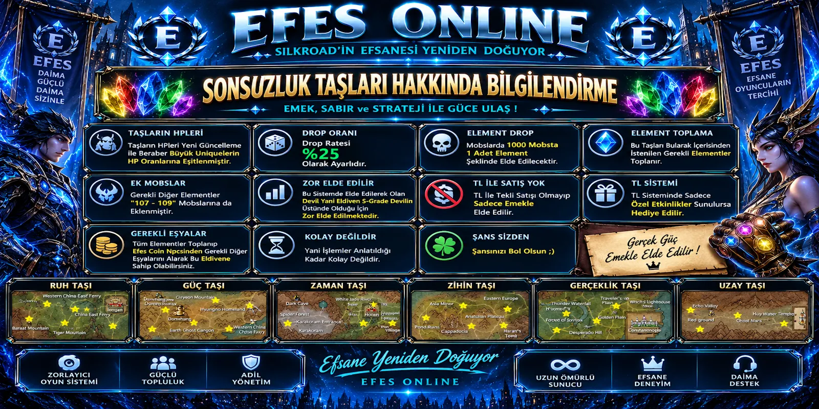 Efes Online - 110 CAP | 11 DG | Uzun Soluklu