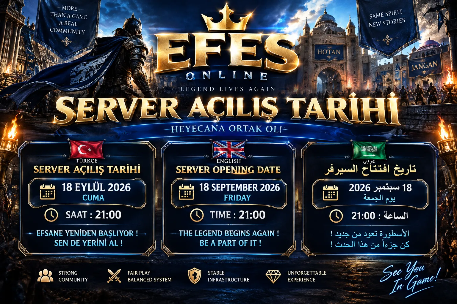 Efes Online - 110 CAP | 11 DG | Uzun Soluklu