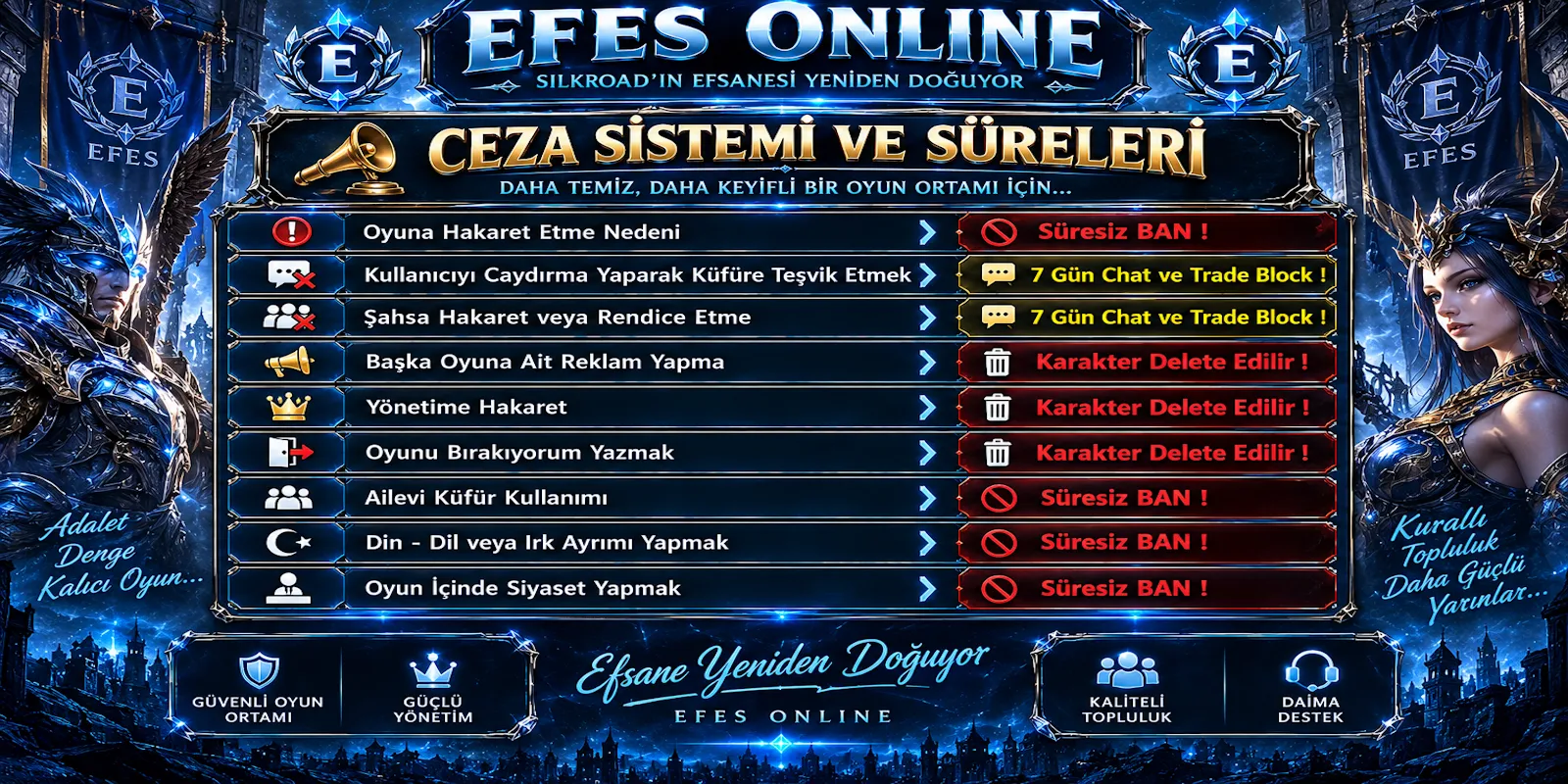 Efes Online - 110 CAP | 11 DG | Uzun Soluklu