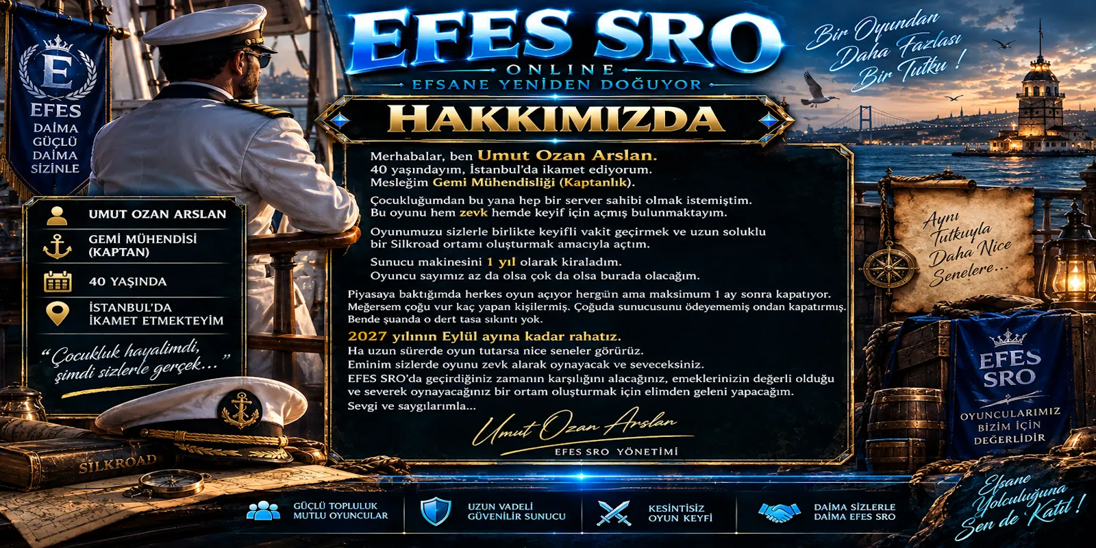 Efes Online - 110 CAP | 11 DG | Uzun Soluklu